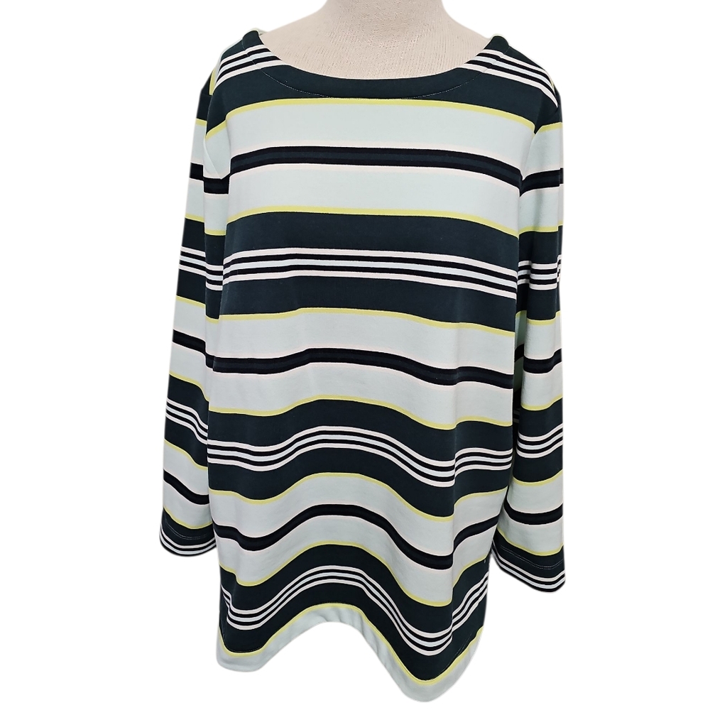 Talbots Striped Sweatshirt